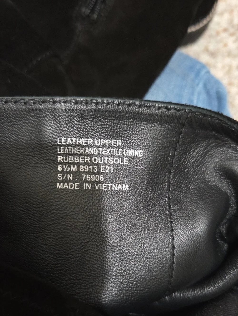 Tory Burch Black Suede Over-the-Knee Lug Sole Boots